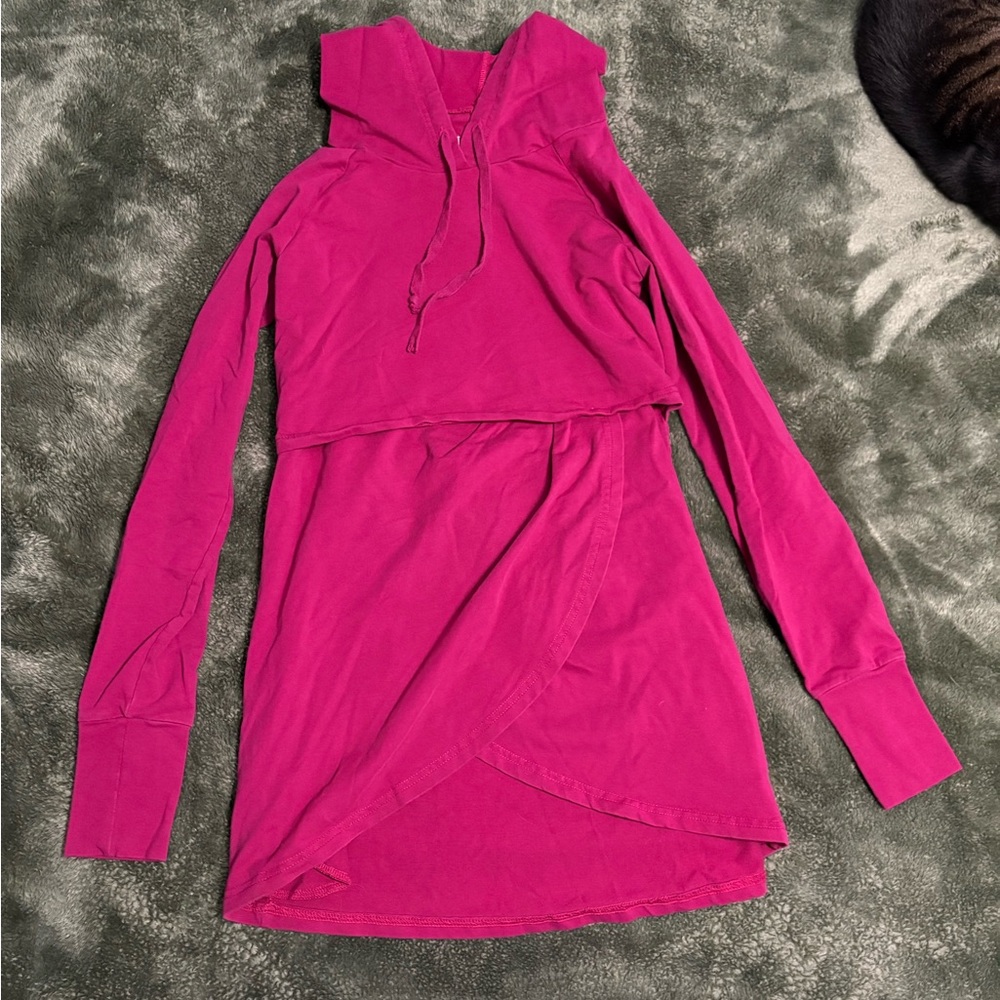 Latched Mama petal front nursing hoodie